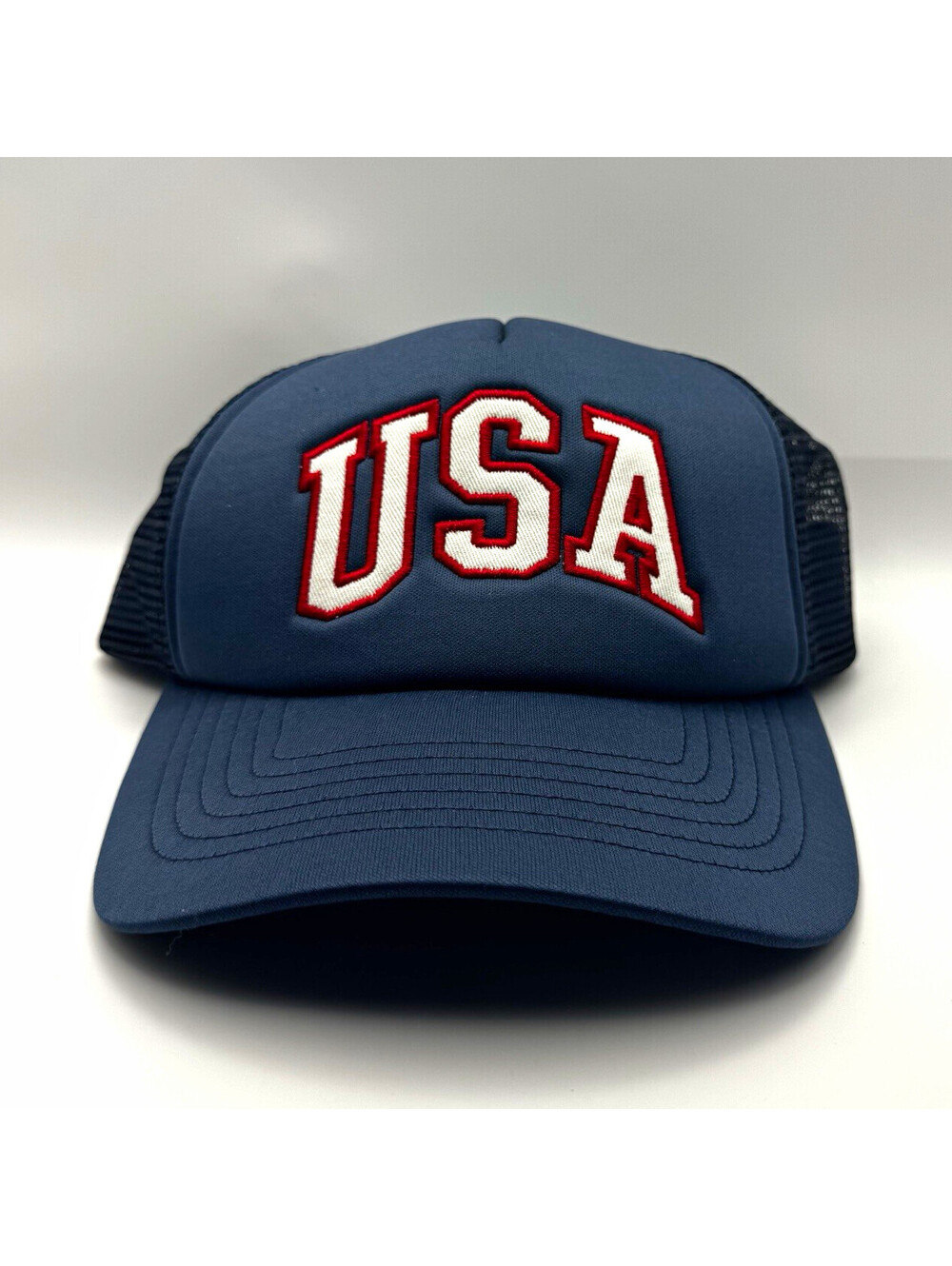 Z Supply USA Blue Trucker Hat Mesh Back Adjustable Unisex Adults One Size